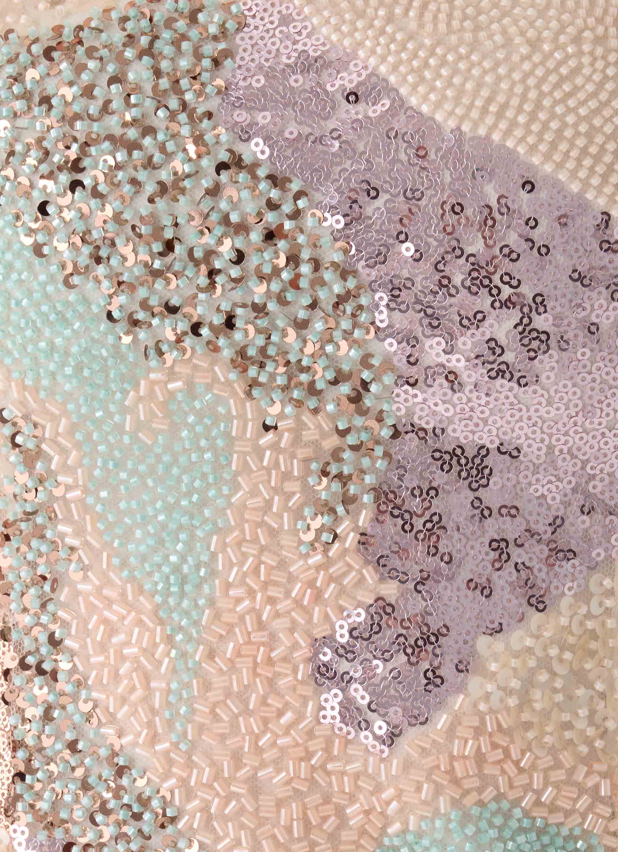 Elyna Beaded Top - Swirl Sequin