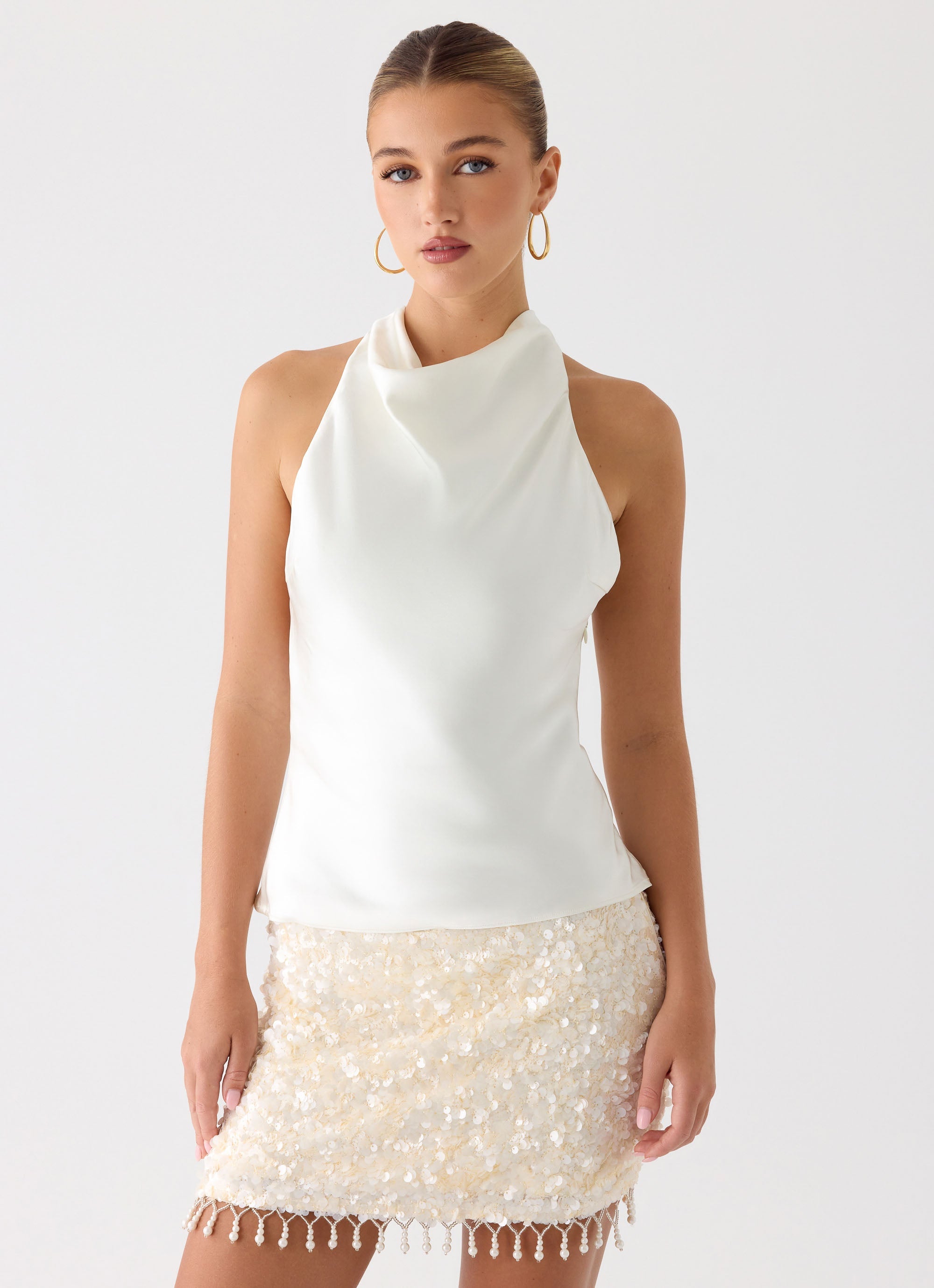 Malani Top - White