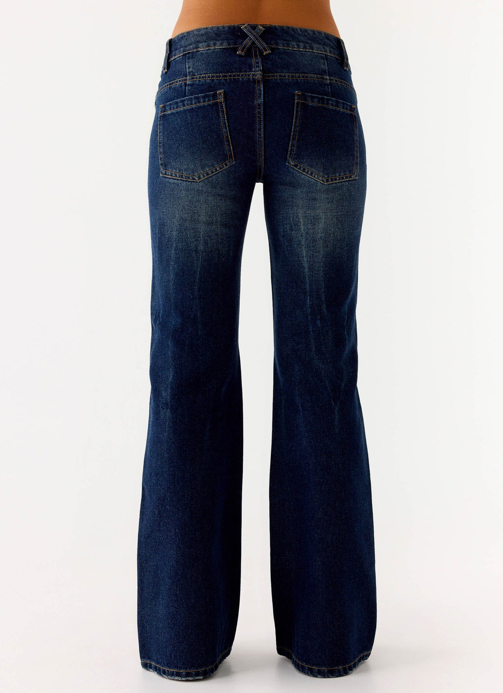 Nalani Low Rise Denim Jeans - Washed