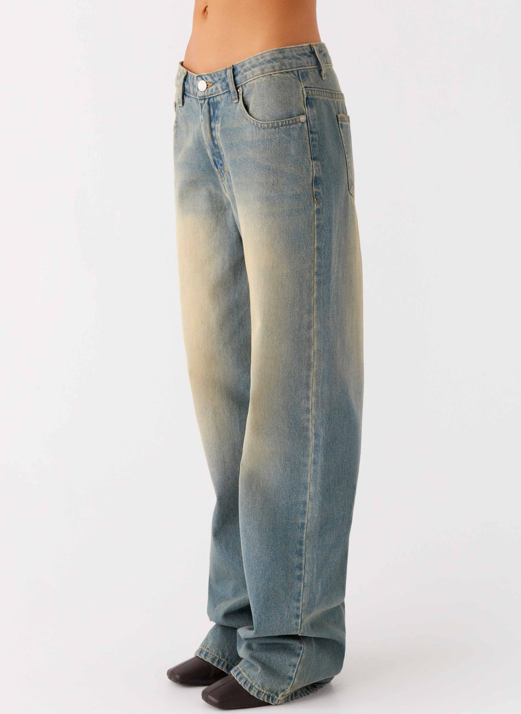 San Diego Straight Leg Jeans - Blue Wash
