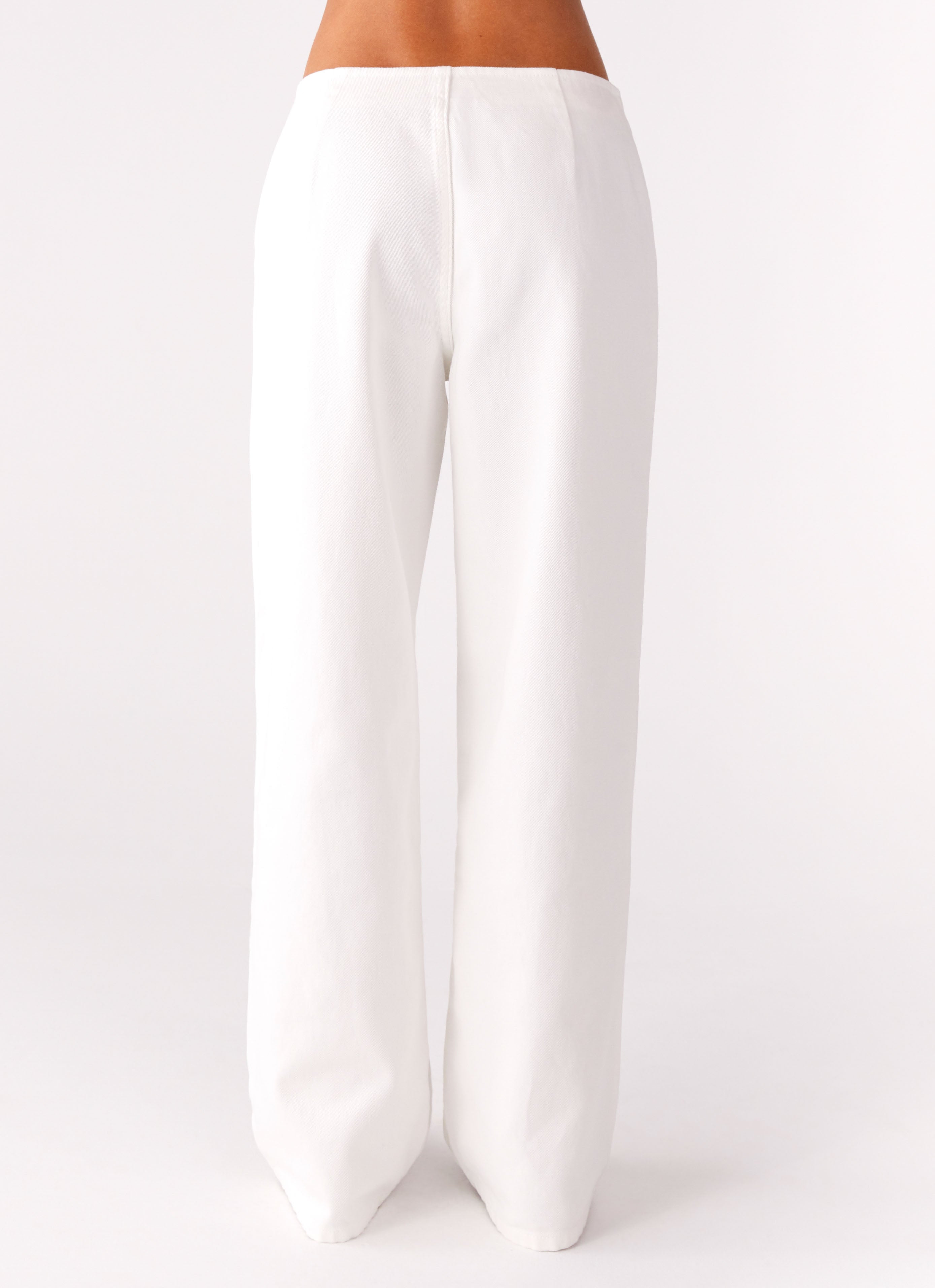 Texas Low Rise Jeans - White
